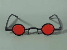 Load image into Gallery viewer, Fashion Small Frame Round Sunglasses Vintage Black Sunglasses Steampunk