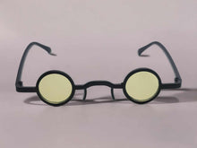 Load image into Gallery viewer, Fashion Small Frame Round Sunglasses Vintage Black Sunglasses Steampunk