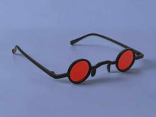 Load image into Gallery viewer, Fashion Small Frame Round Sunglasses Vintage Black Sunglasses Steampunk