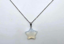 Load image into Gallery viewer, Opal Star Necklace - Silver Tone Beauty for Every Occasion Silver Tone