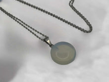Load image into Gallery viewer, Ethereal Opal Crystal Necklace - 18 Inches, Silver Tone