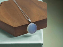 Load image into Gallery viewer, Ethereal Opal Crystal Necklace - 18 Inches, Silver Tone