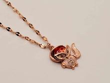 Load image into Gallery viewer, Cute Owl Carnelian Necklace Stainless Steel Healing Necklace