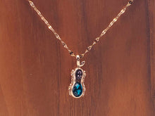Load image into Gallery viewer, Elegant 18 Inch Rose Gold Peanut Pendant Necklace - Perfect Gift for Her