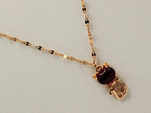 Load image into Gallery viewer, Daily Necklace: 18-Inch Carnelian Kitty Pendant - Perfect Gift for Her