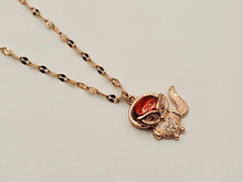 Load image into Gallery viewer, Cute Owl Carnelian Necklace Stainless Steel Healing Necklace