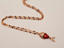 Load image into Gallery viewer, Daily Necklace: 18-Inch Carnelian Necklace with Stylish Fish Pendant - Perfect Gift for Her