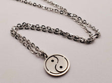 Load image into Gallery viewer, Harmony in Style: 18 Inch Ying Yang Pendant Necklace - A Perfect Gift for Her