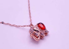 Load image into Gallery viewer, Daily Necklace: 18-Inch Carnelian Elephant Pendant – Stylish Gift for Her