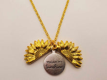 Load image into Gallery viewer, Radiant Sunflower: 18-Inch Gold Tone Necklace - A Stylish Token of Sunshine