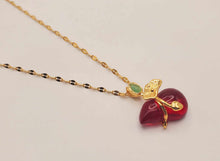 Load image into Gallery viewer, Carnelian Pendant Necklace Gold Tone Powerful Crystal Necklace