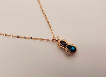 Load image into Gallery viewer, Elegant 18 Inch Rose Gold Peanut Pendant Necklace - Perfect Gift for Her