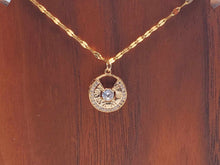 Load image into Gallery viewer, Elegant Greek Pendant Necklace: 18-Inch Rose Gold Beauty A Stylish Statement Piece