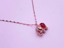 Load image into Gallery viewer, Daily Necklace: 18-Inch Carnelian Elephant Pendant – Stylish Gift for Her