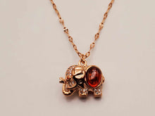 Load image into Gallery viewer, Daily Necklace: 18-Inch Carnelian Elephant Pendant – Stylish Gift for Her