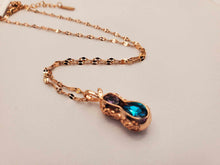 Load image into Gallery viewer, Elegant 18 Inch Rose Gold Peanut Pendant Necklace - Perfect Gift for Her