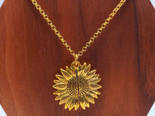 Load image into Gallery viewer, Radiant Sunflower: 18-Inch Gold Tone Necklace - A Stylish Token of Sunshine