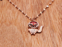 Load image into Gallery viewer, Cute Owl Carnelian Necklace Stainless Steel Healing Necklace