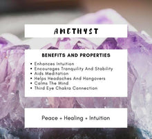 Load image into Gallery viewer, Amethyst Bracelet - Purification Bracelet & Spiritual insight