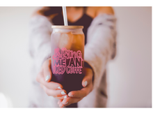 Load image into Gallery viewer, Iced Coffee Thrills Bring me an Iced Coffee Iced Coffee Cup Glass