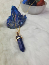 Load image into Gallery viewer, Natural Handmade Point Necklace Hexagon Chain Pendant Necklace Crystal For Woman