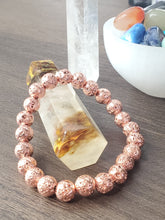 Load image into Gallery viewer, Elevate Your Style with our Lava Stone Beaded Bracelet Collection