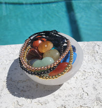 Load image into Gallery viewer, Elegant Trio: 3 PCS Bundle Hematite Bracelet Set in Rose Gold, Silver, and Gold