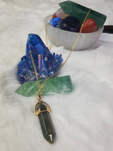 Load image into Gallery viewer, Natural Handmade Point Necklace Hexagon Chain Pendant Necklace Crystal For Woman