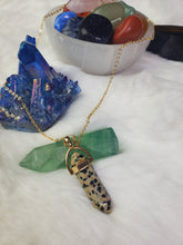 Load image into Gallery viewer, Natural Handmade Point Necklace Hexagon Chain Pendant Necklace Crystal For Woman