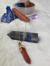 Load image into Gallery viewer, Natural Handmade Point Necklace Hexagon Chain Pendant Necklace Crystal For Woman