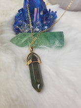 Load image into Gallery viewer, Natural Handmade Point Necklace Hexagon Chain Pendant Necklace Crystal For Woman