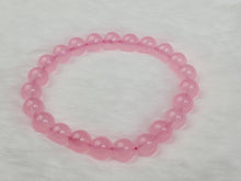 Load image into Gallery viewer, Rose Quartz Bracelet~ Self Love & Romance 8mm