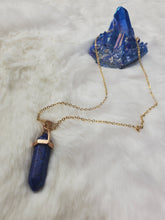 Load image into Gallery viewer, Natural Handmade Point Necklace Hexagon Chain Pendant Necklace Crystal For Woman