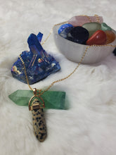 Load image into Gallery viewer, Natural Handmade Point Necklace Hexagon Chain Pendant Necklace Crystal For Woman