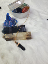 Load image into Gallery viewer, Natural Handmade Point Necklace Hexagon Chain Pendant Necklace Crystal For Woman