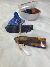 Load image into Gallery viewer, Natural Handmade Point Necklace Hexagon Chain Pendant Necklace Crystal For Woman