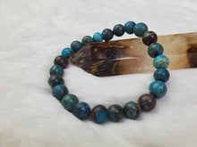 Load image into Gallery viewer, Stunning Phoenix Chrysocolla Bracelets 8mm For empowerment, communication courage