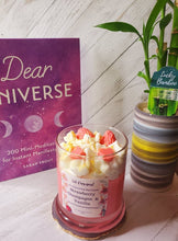 Load image into Gallery viewer, Strawberry Champagne & Vanilla Whipped Natural Soy Wax Candle