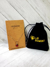 Load image into Gallery viewer, Natural Small Crystal Necklace