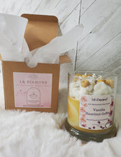 Load image into Gallery viewer, Vanilla  & Hazelnut Coffee Whipped Natural Soy Wax Candle