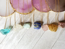 Load image into Gallery viewer, Raw Crystal Necklace- Natural Stones