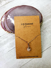 Load image into Gallery viewer, Natural Small Crystal Necklace