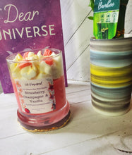 Load image into Gallery viewer, Strawberry Champagne & Vanilla Whipped Natural Soy Wax Candle