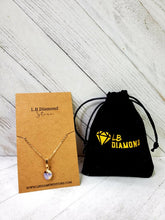 Load image into Gallery viewer, Natural Small Crystal Necklace