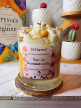 Load image into Gallery viewer, Vanilla  & Hazelnut Coffee Whipped Natural Soy Wax Candle