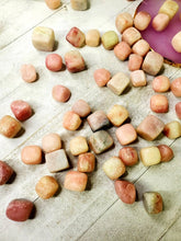 Load image into Gallery viewer, PINK/PEACH AVENTURINE TUMBLES