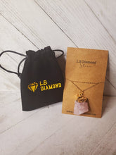 Load image into Gallery viewer, Natural Crystal pendant necklace Raw Crystals