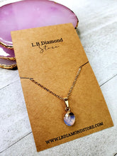 Load image into Gallery viewer, Natural Small Crystal Necklace