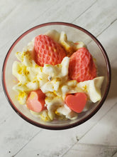 Load image into Gallery viewer, Strawberry Champagne & Vanilla Whipped Natural Soy Wax Candle