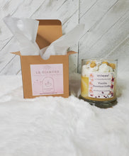 Load image into Gallery viewer, Vanilla  & Hazelnut Coffee Whipped Natural Soy Wax Candle